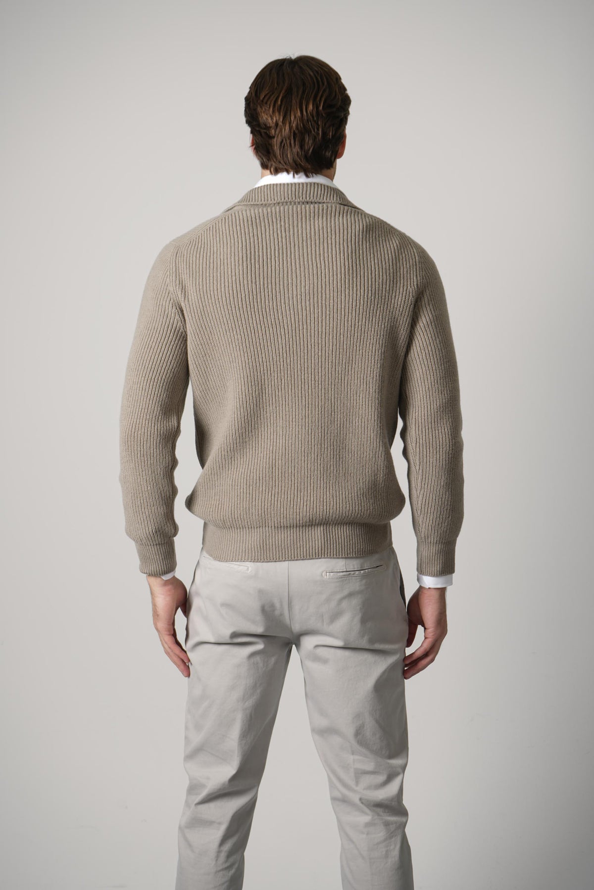 Gran Sasso Tennis L/S Skipper – Greige