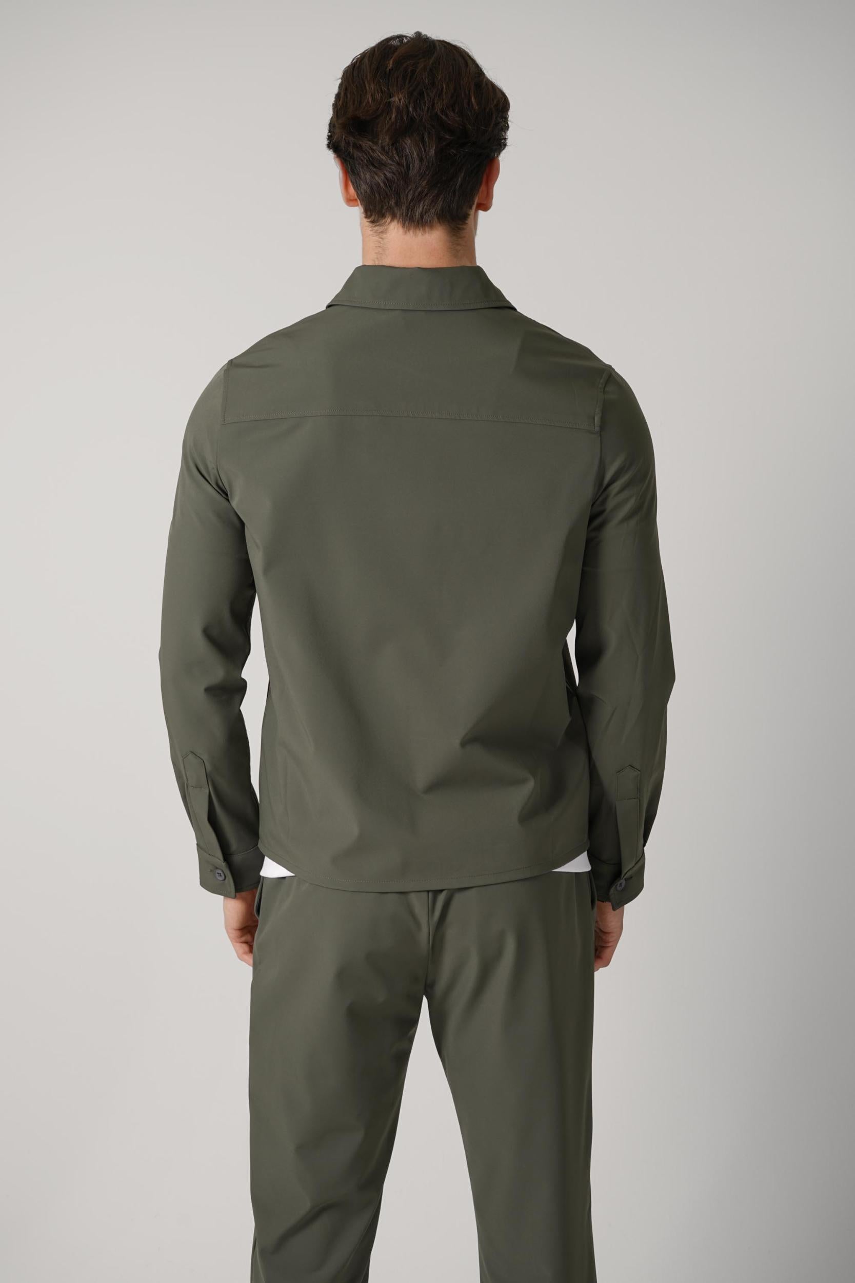 03 Marco Pescarolo Urus Overshirt Green