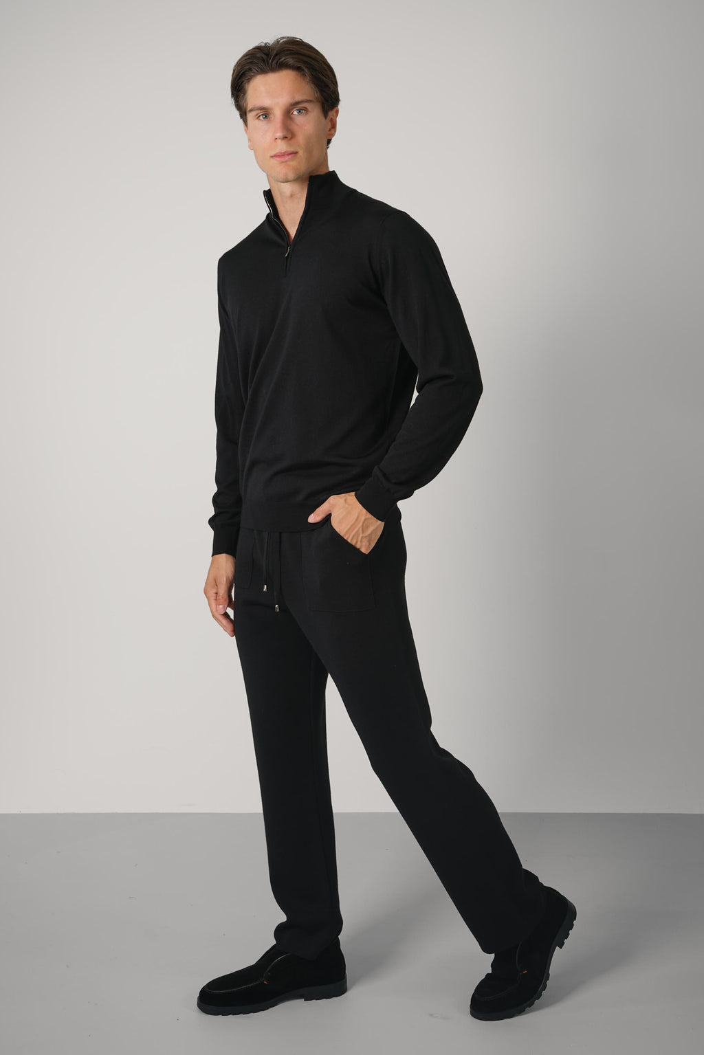 Mezza Zip ML RM16R – Nero