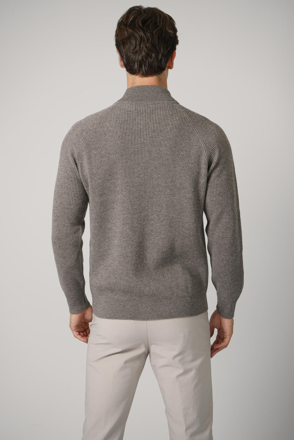 Bomber Zip ML Raglan WC12I – Tortora