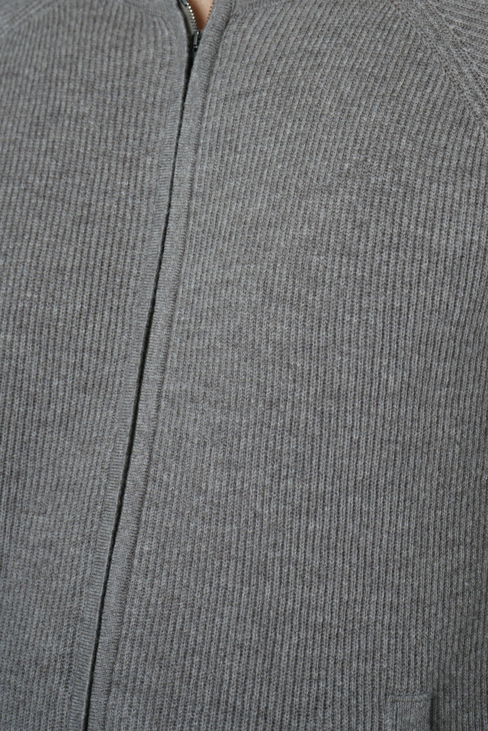 Bomber Zip ML Raglan WC12I – Tortora