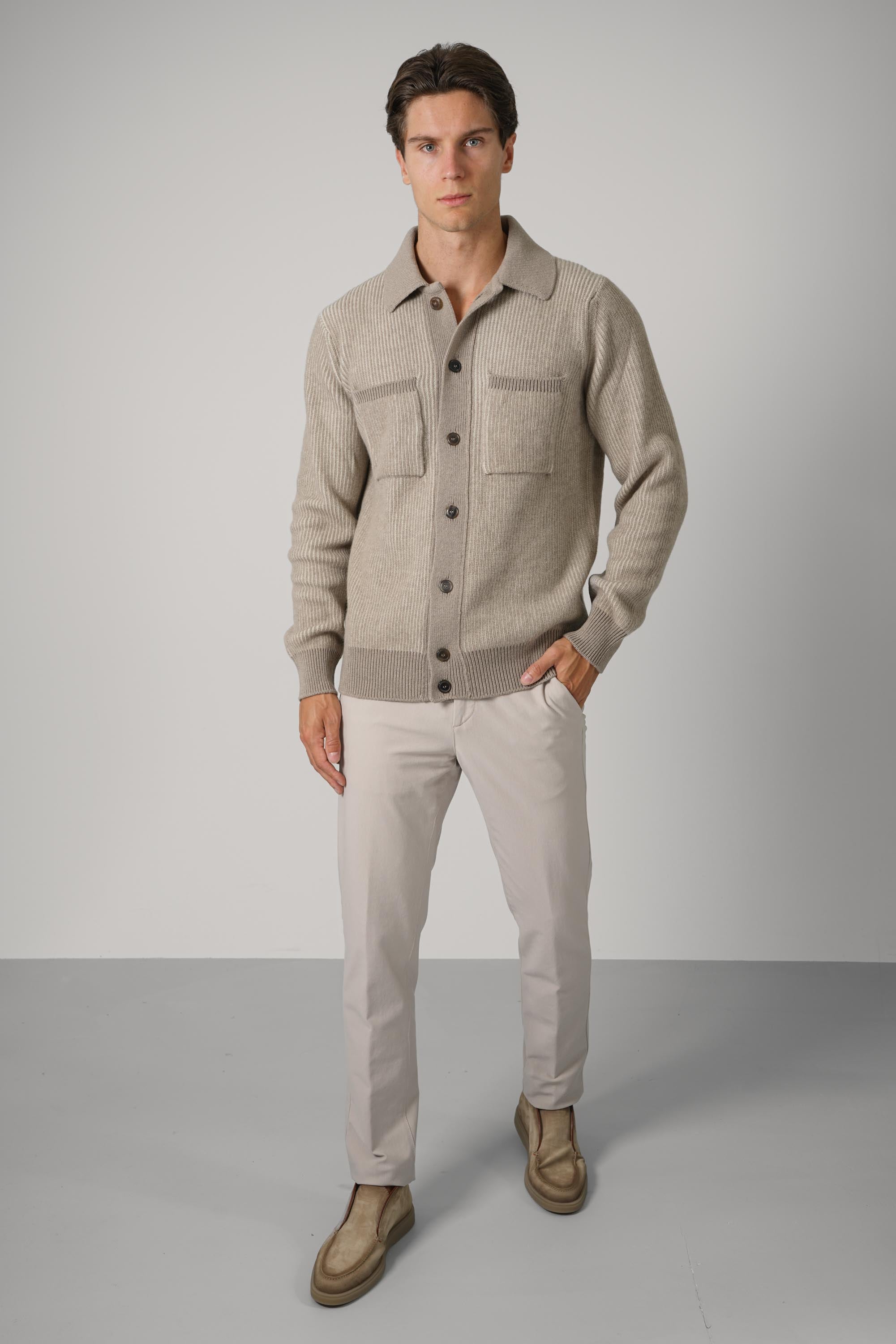 Camicia ML WC7P1 – Lino-Argento