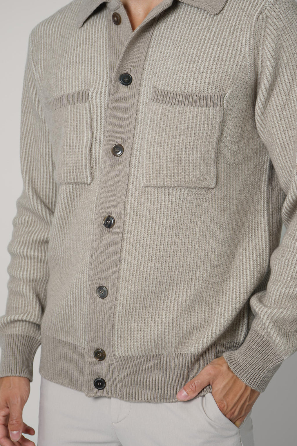 Camicia ML WC7P1 – Lino-Argento