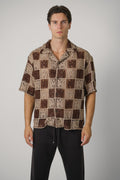 Ma Check Lace Camp Shirt – Earth