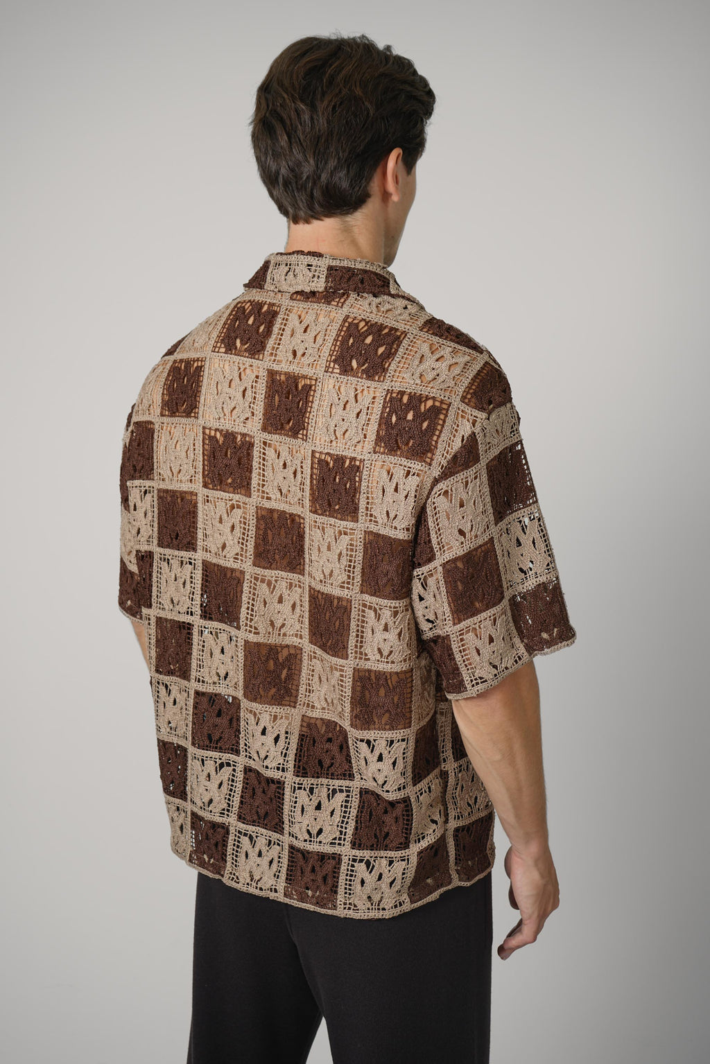 Ma Check Lace Camp Shirt – Earth