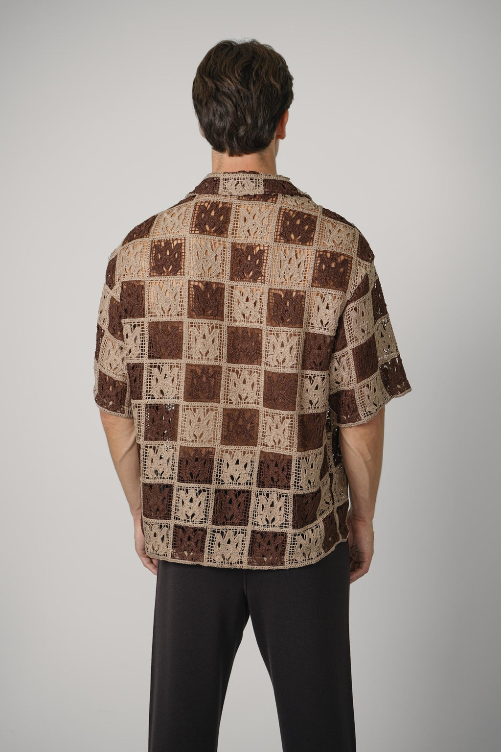Ma Check Lace Camp Shirt – Earth