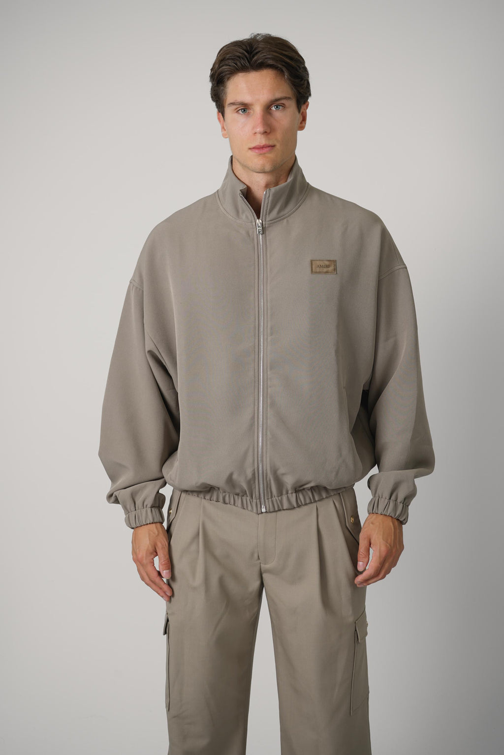 Amiri Patch Cady Track Jkt – Dark Sand