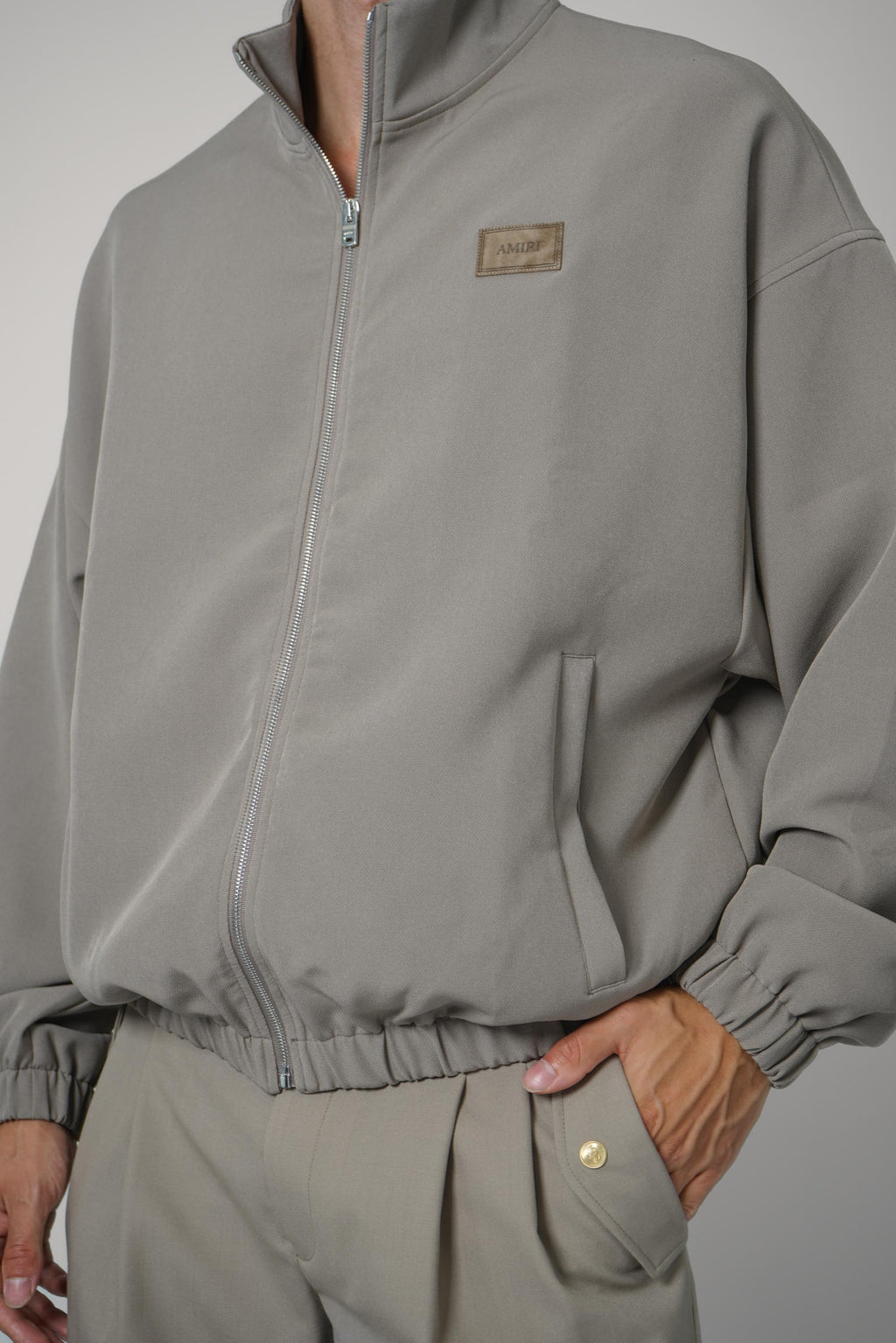 Amiri Patch Cady Track Jkt – Dark Sand