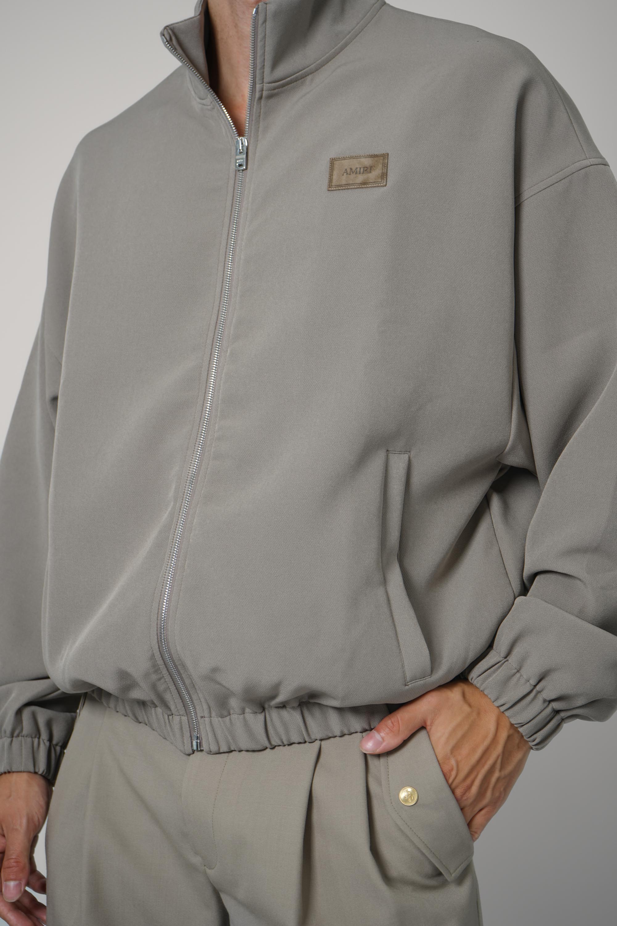 Amiri Patch Cady Track Jkt – Dark Sand