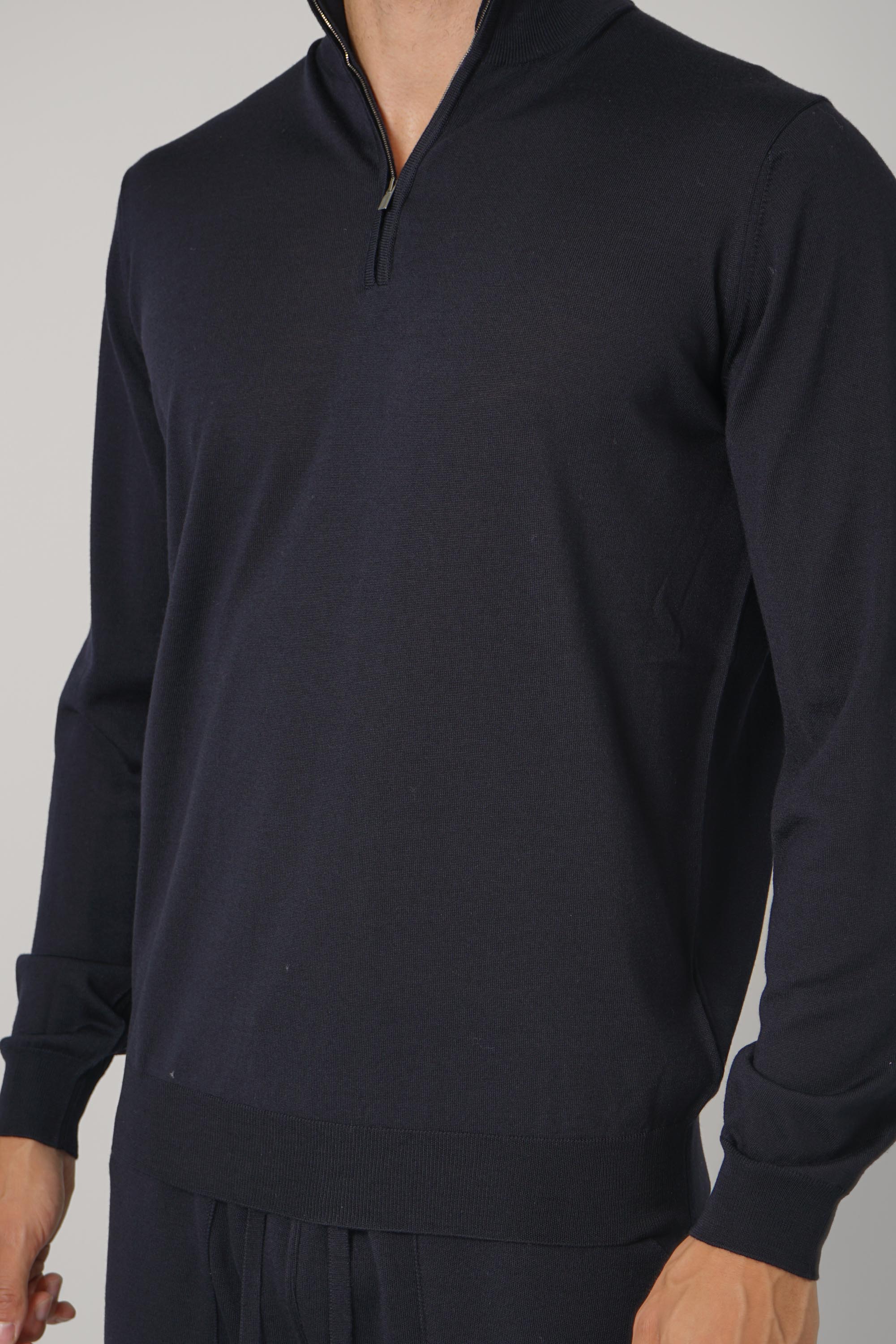 Mezza Zip ML RM16R – Navy