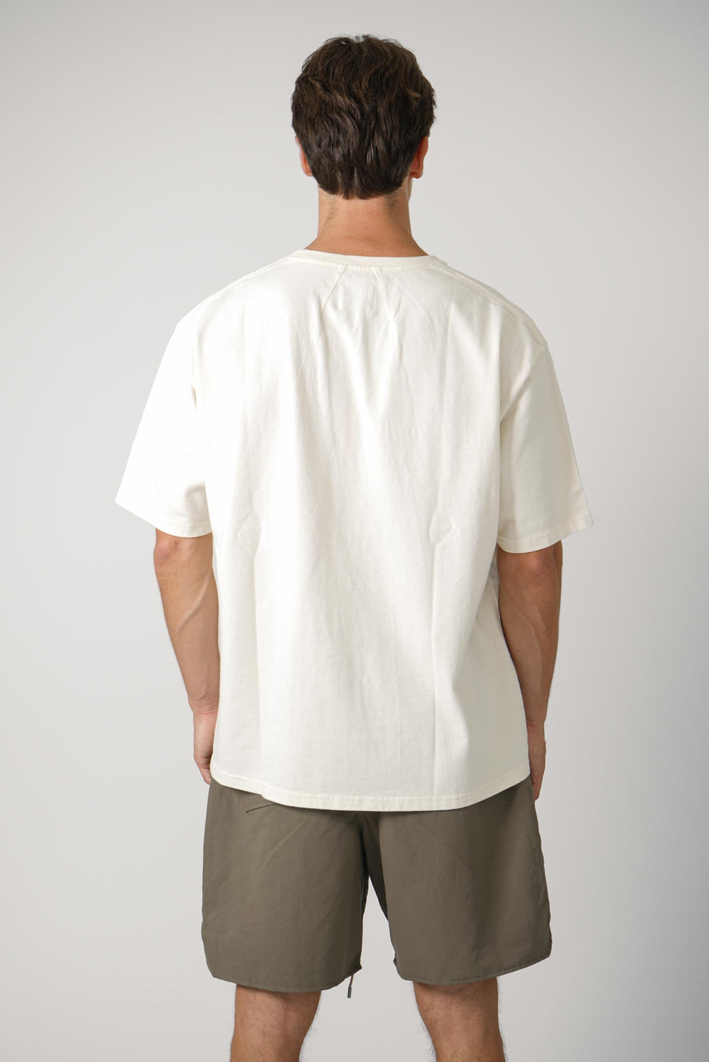 Dakar Convoy Tee – Vintage White / Brown