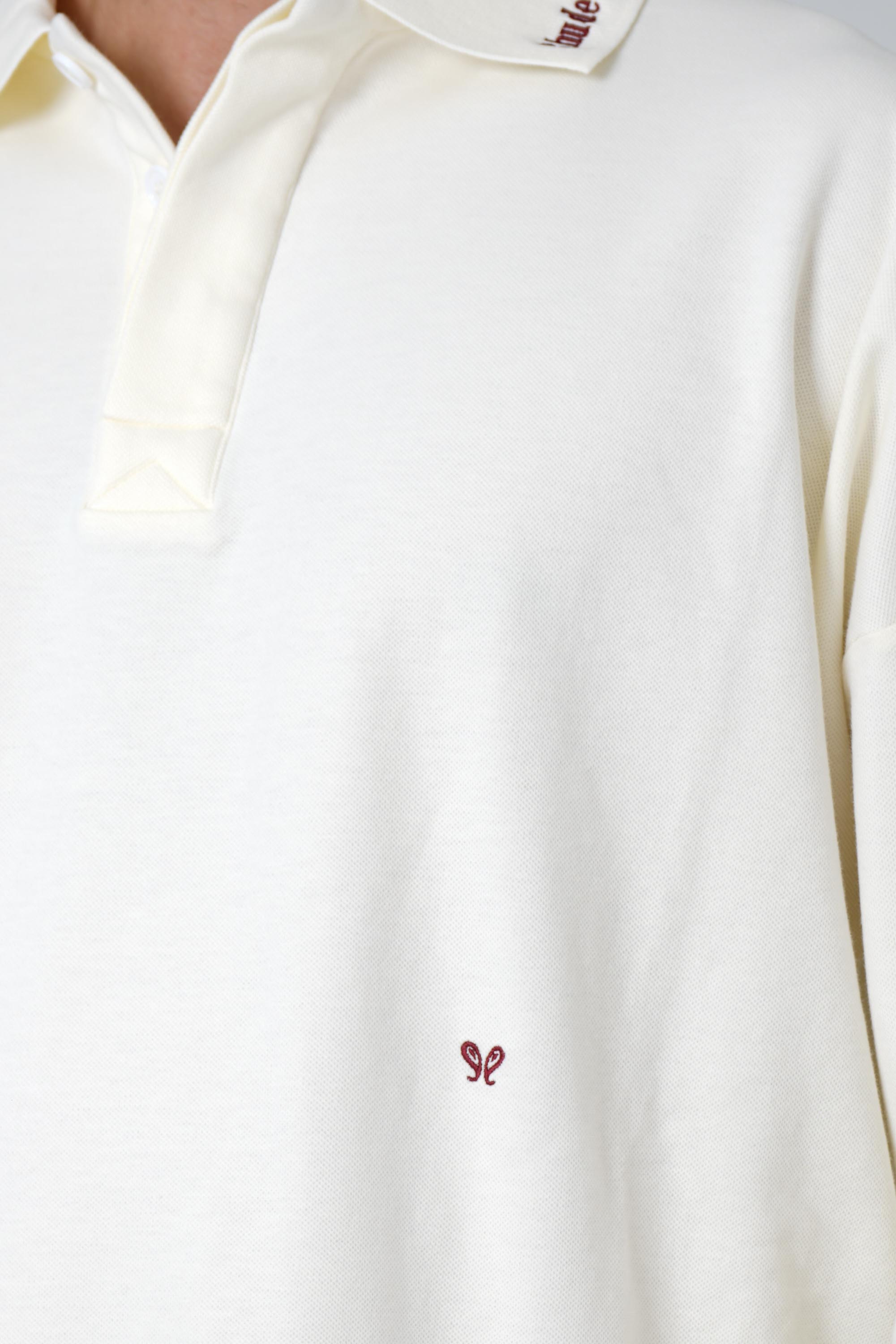 Fontaine LS Polo Shirt – Cream