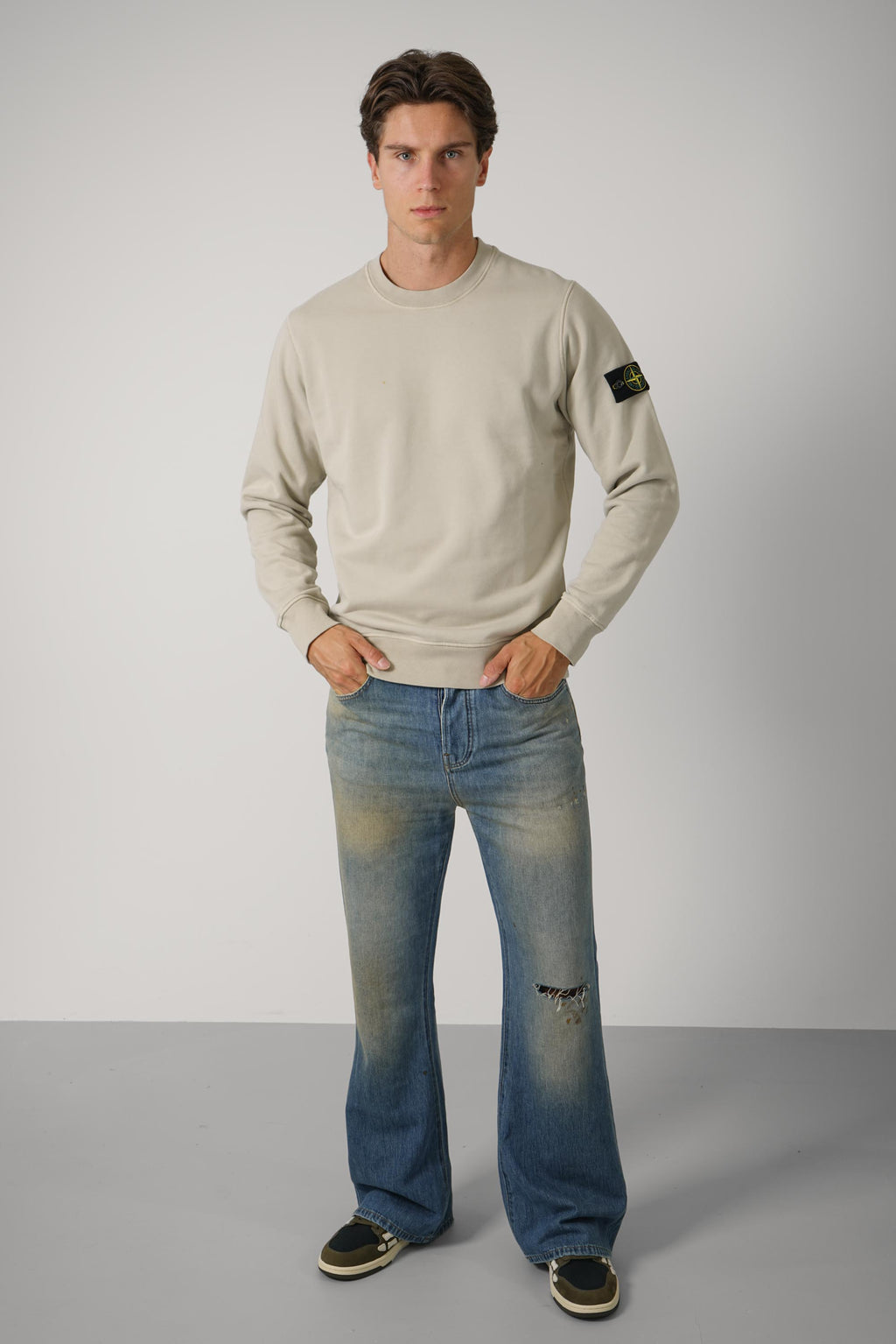 Sweatshirt – Sand (6100060)