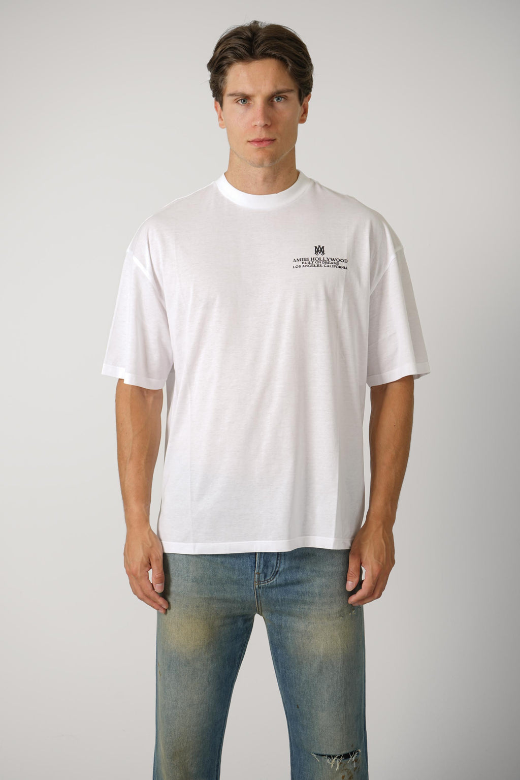 Built On Dreams Os Tee – White