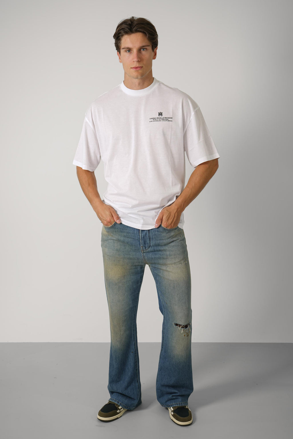 Built On Dreams Os Tee – White