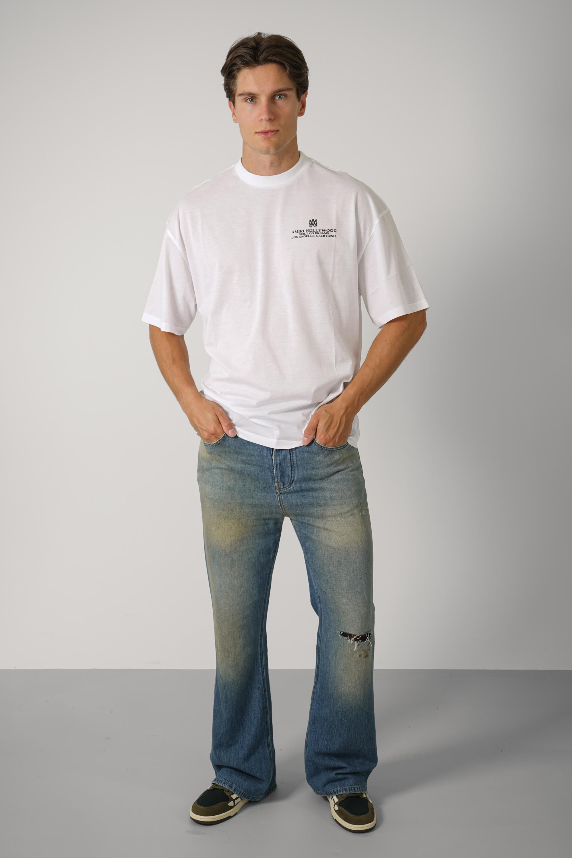 Built On Dreams Os Tee – White