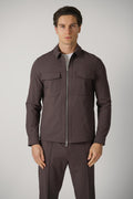 04 Marco Pescarolo Urus Overshirt Brown