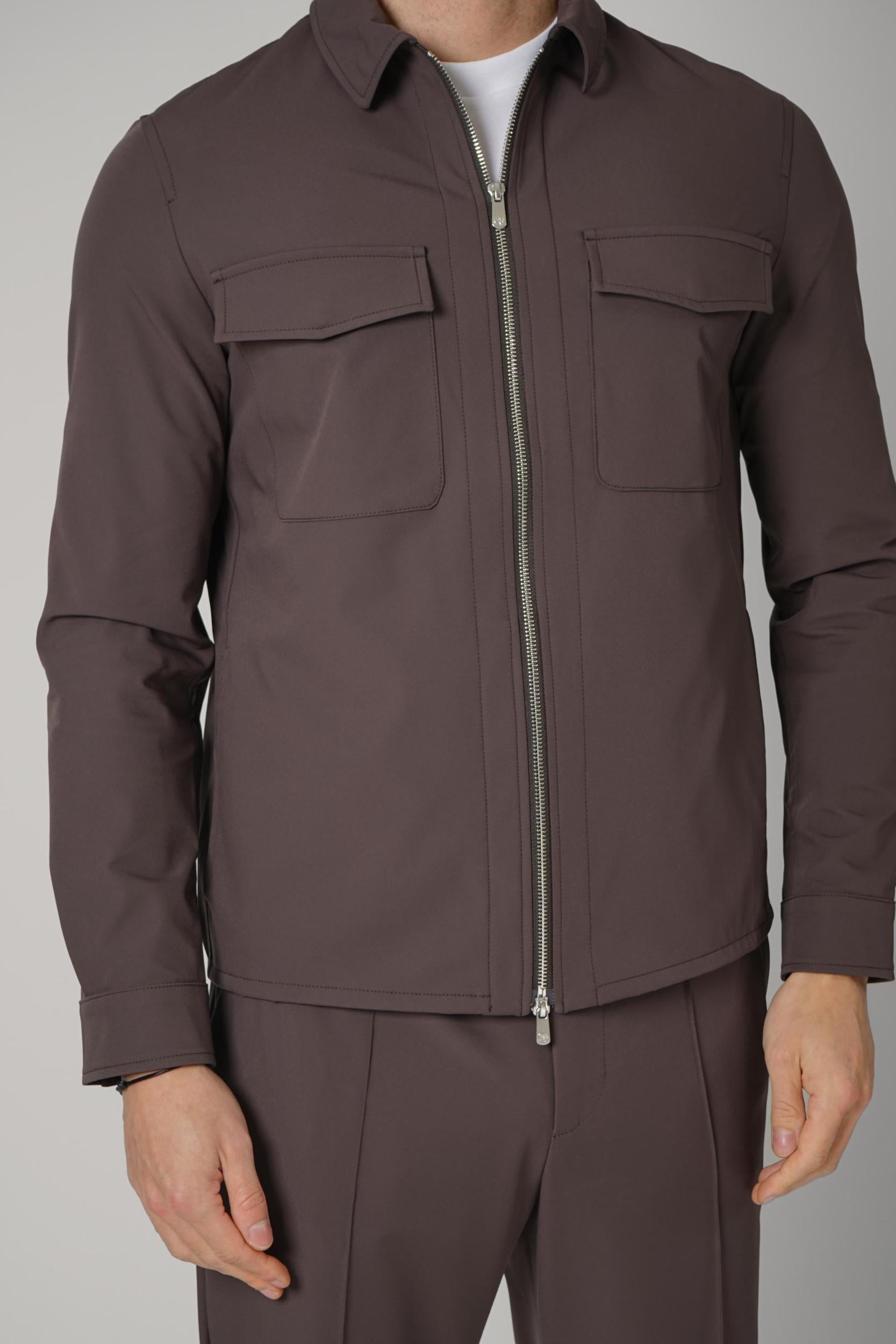 04 Marco Pescarolo Urus Overshirt Brown
