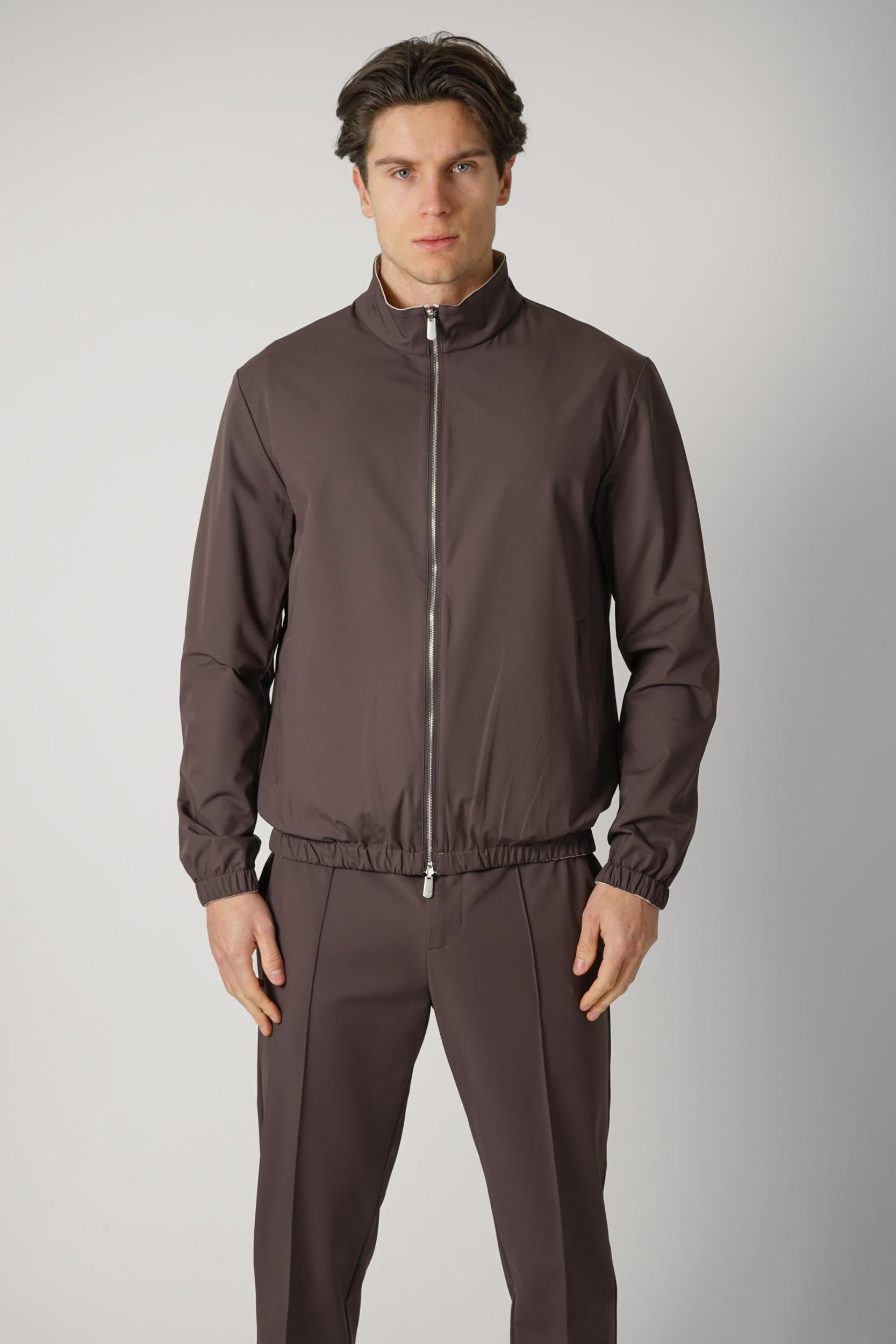 05 Marco Pescarolo Forzad Reversible Jacket Brown/ Beige