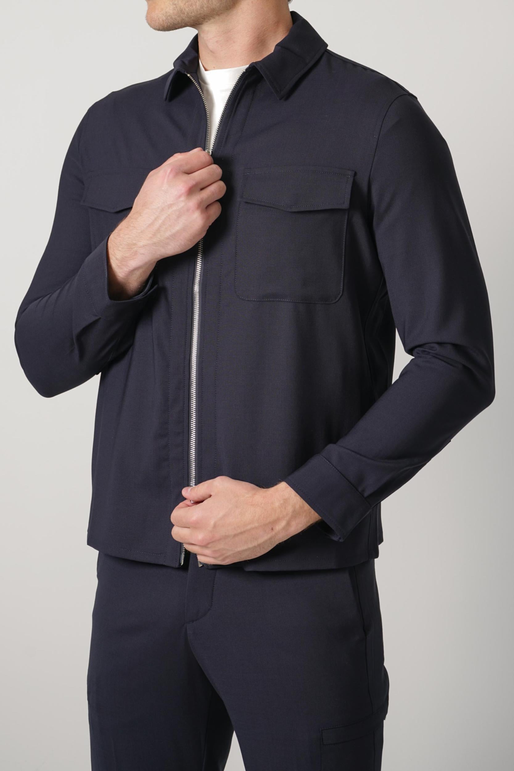 06 Marco Pescarolo Urus Jacket Navy