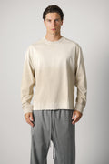 Brams Fruit Distressed Script Logo Longsleeve – Washed Clay