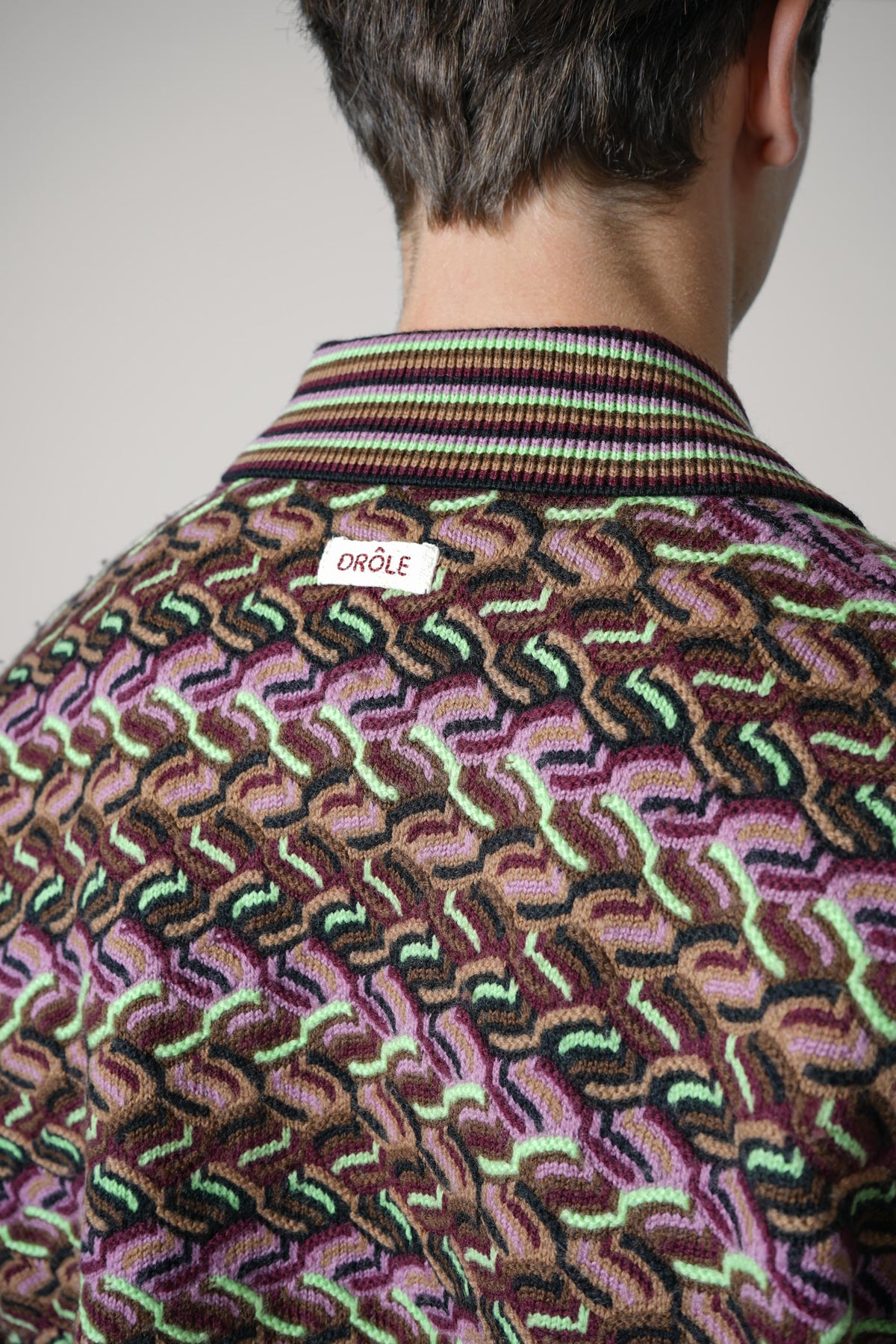 Drole De Monsieur Coogie Longsleeve Polo – Multicolor
