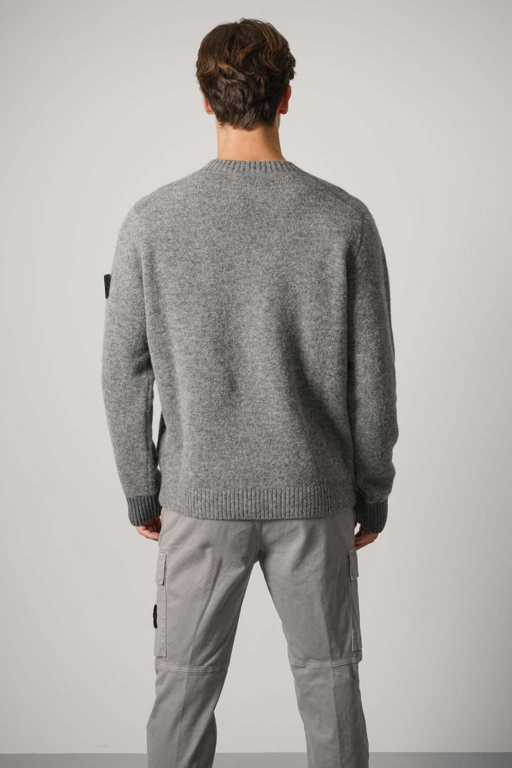 Stone Island Crewneck – Grey Melange (5100050)