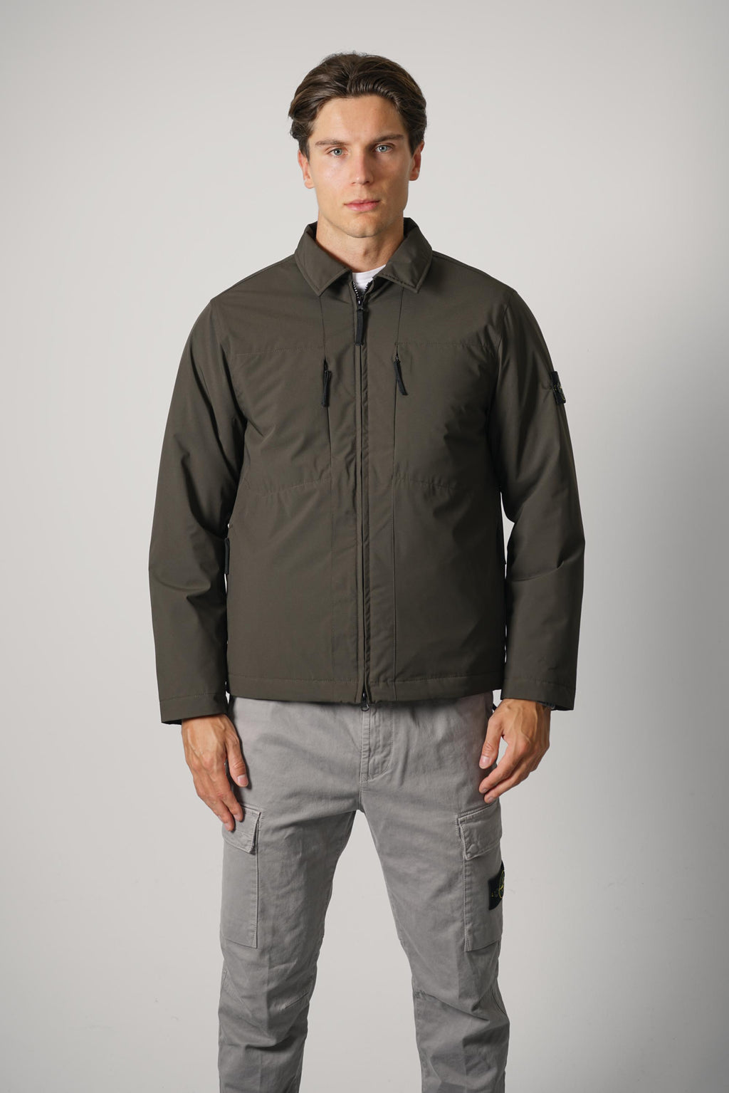 Stone Island Jacket – Coal Grey (Q100036)