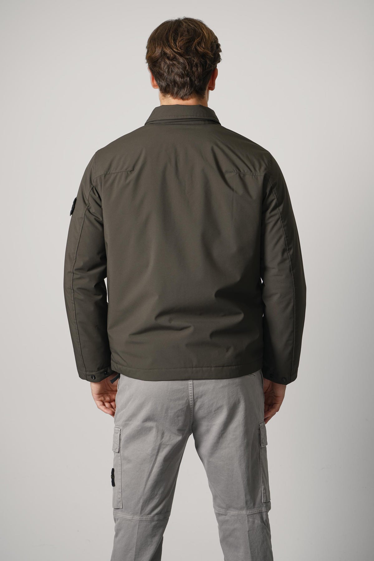 Stone Island Jacket – Coal Grey (Q100036)