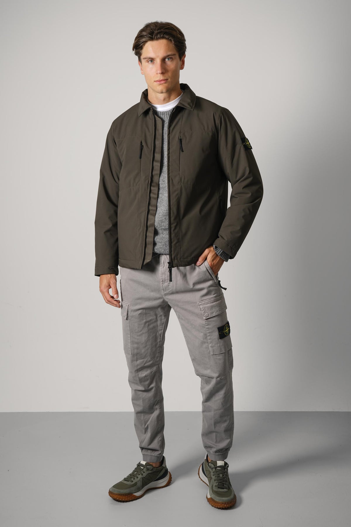 Stone Island Jacket – Coal Grey (Q100036)
