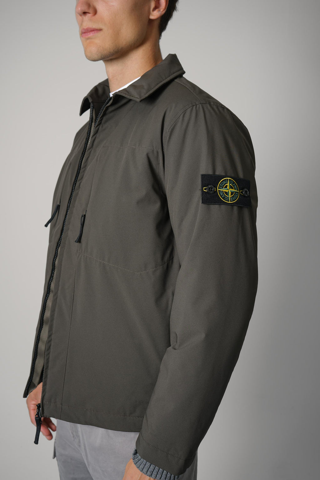 Stone Island Jacket – Coal Grey (Q100036)