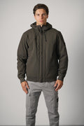 Stone Island Biker Jacket – Coal Grey (Q100004)