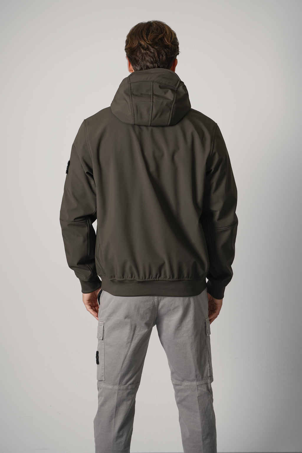 Stone Island Biker Jacket – Coal Grey (Q100004)