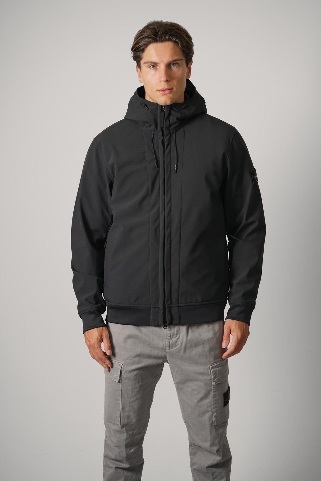 Stone Island Biker Jacket – Black (Q100004)