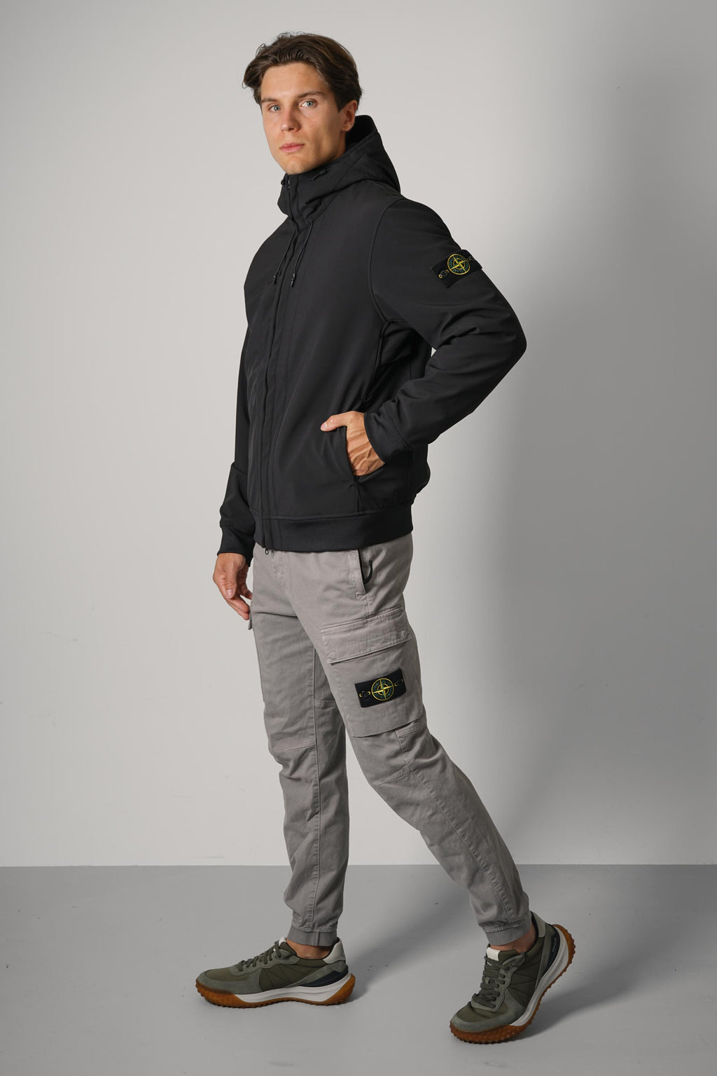 Stone Island Biker Jacket – Black (Q100004)