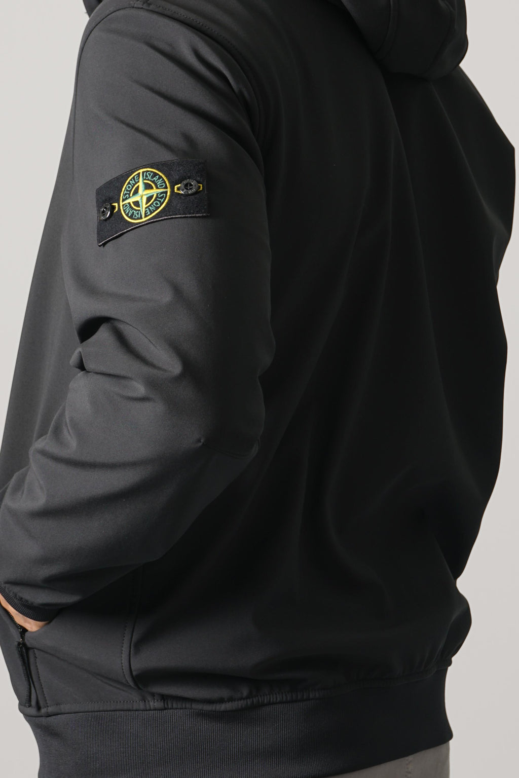 Stone Island Biker Jacket – Black (Q100004)