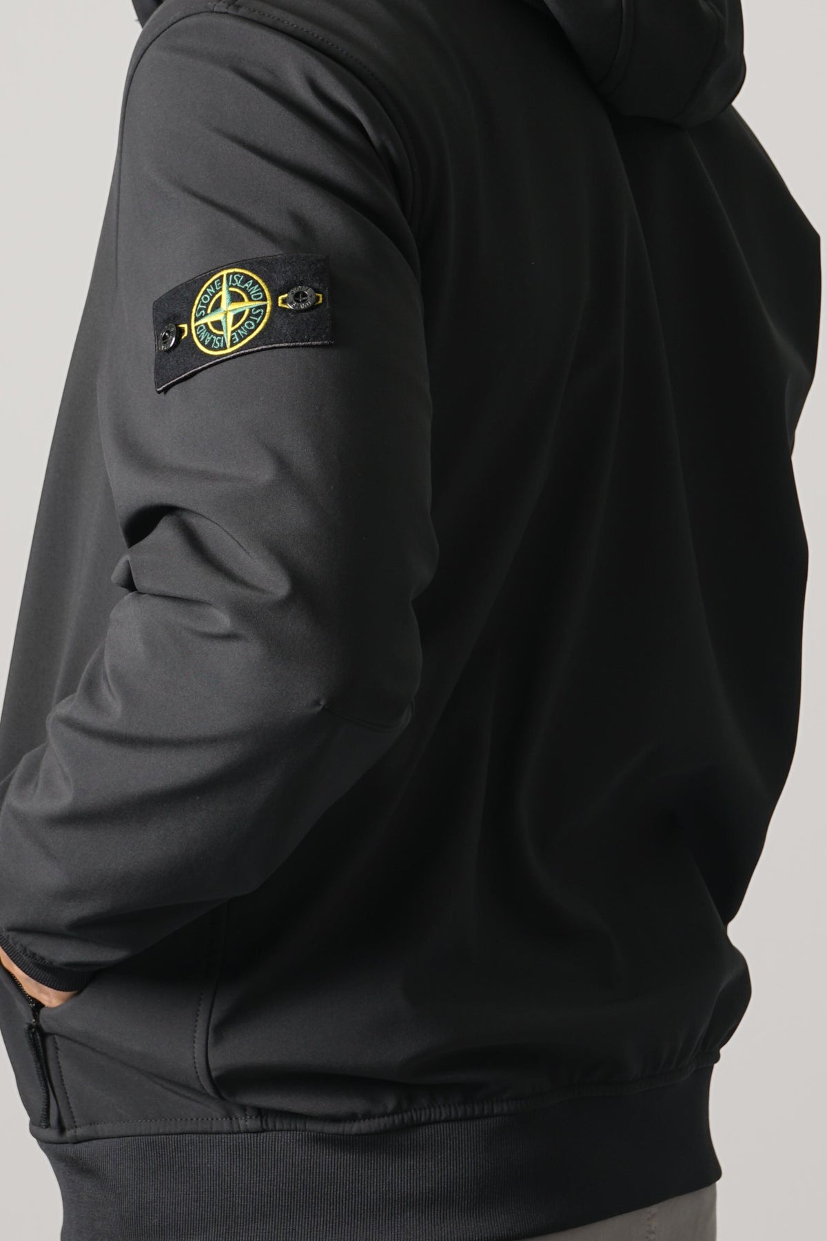 Stone Island Biker Jacket – Black (Q100004)