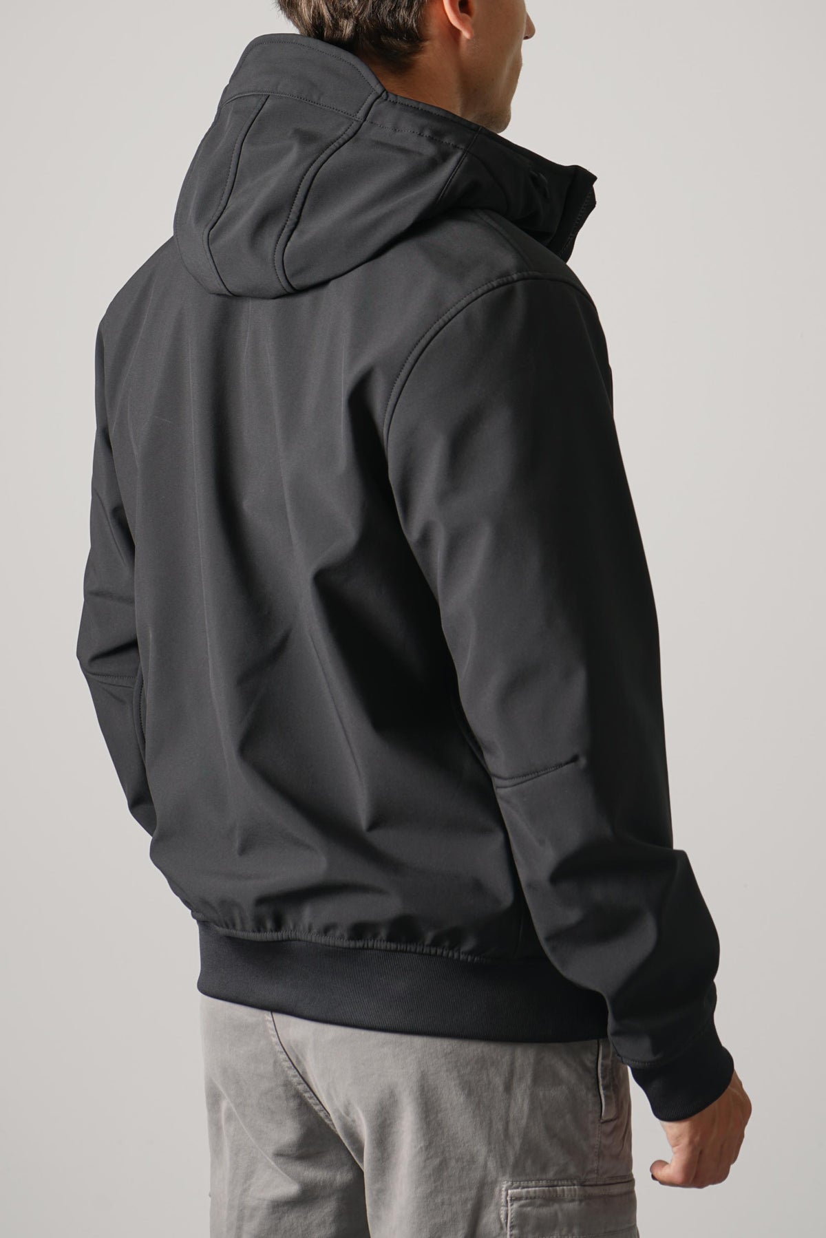 Stone Island Biker Jacket – Black (Q100004)