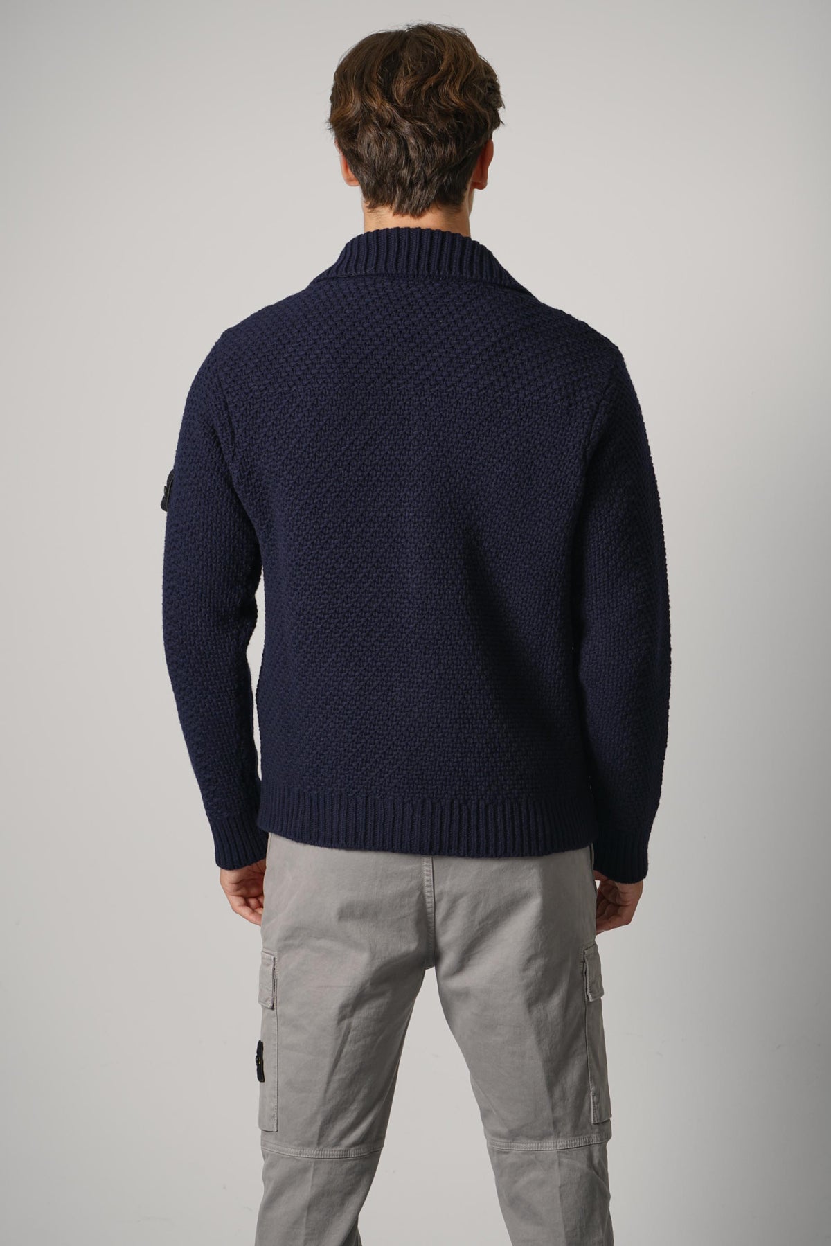 Stone Island Cardigan – Navy Blue (5100056)