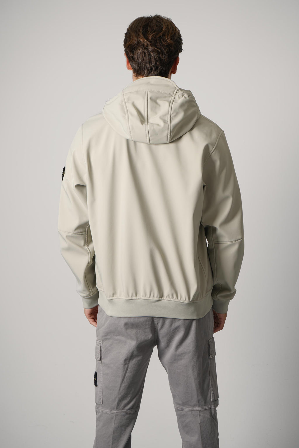 Stone Island Biker Jacket – Sand (Q100004)