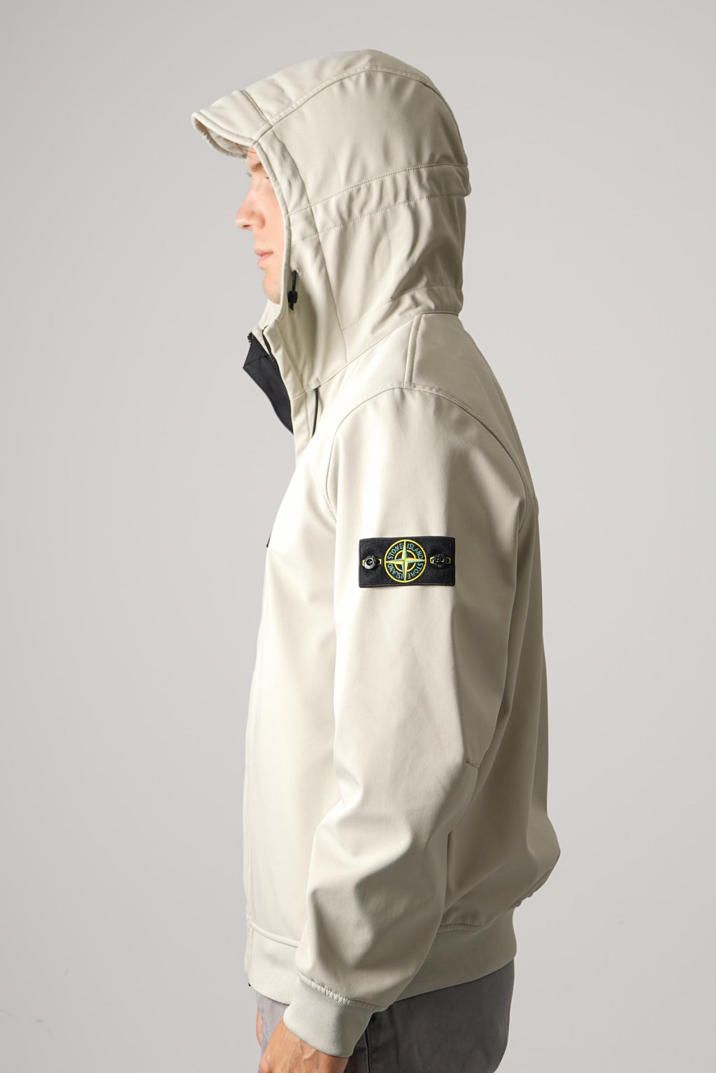 Stone Island Biker Jacket – Sand (Q100004)