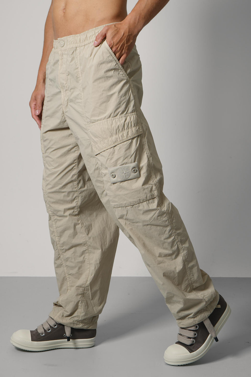 Stone Island Ghost Trousers – Beige (3100026)