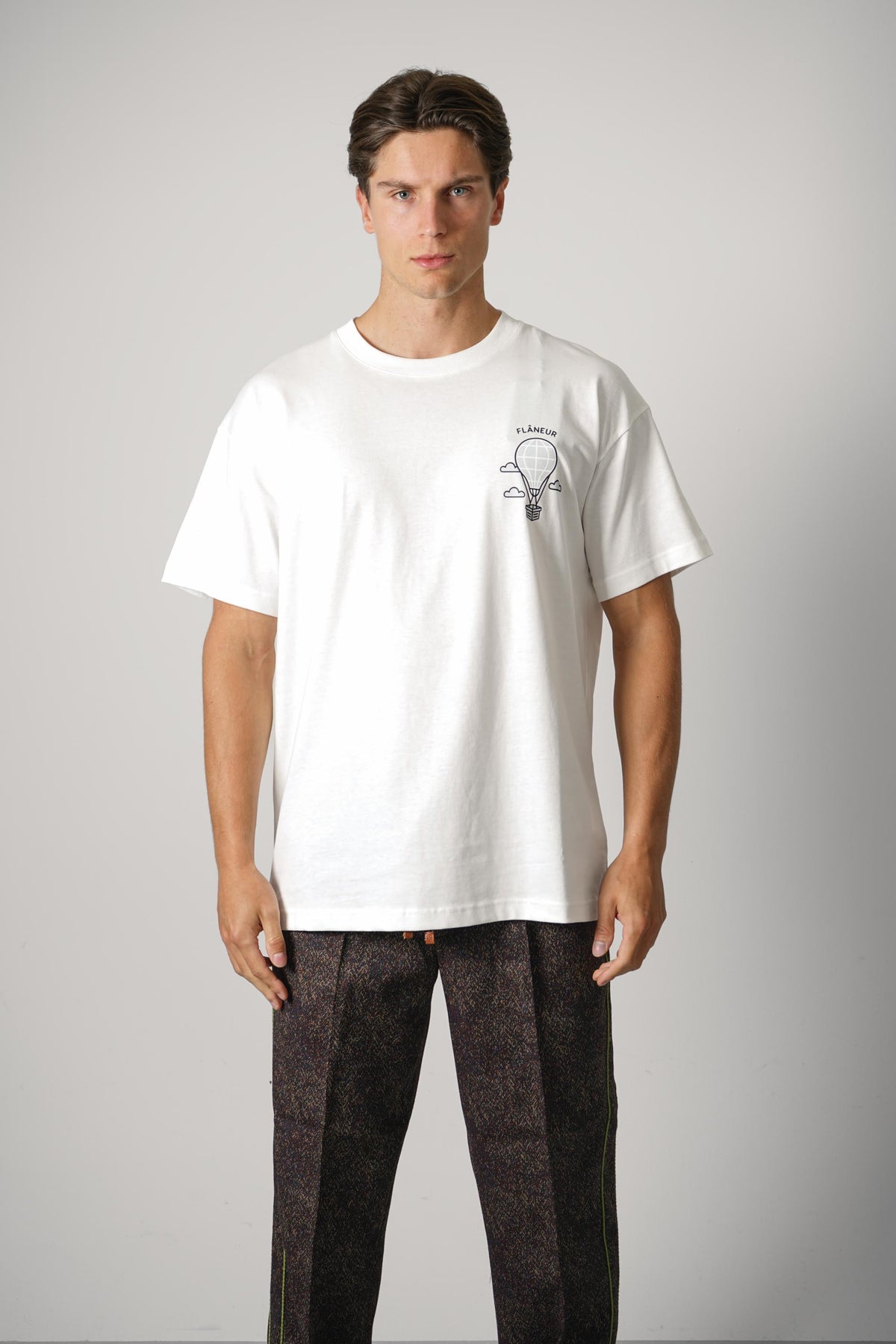 Flaneur Balloon T-Shirt – White