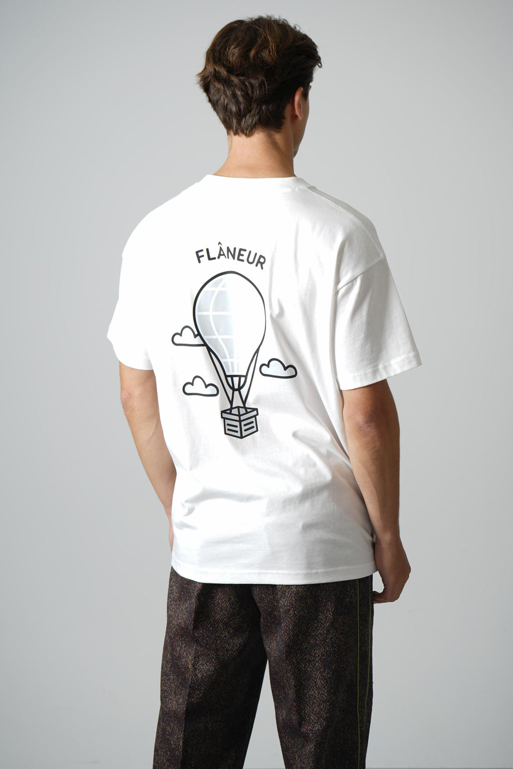 Flaneur Balloon T-Shirt – White