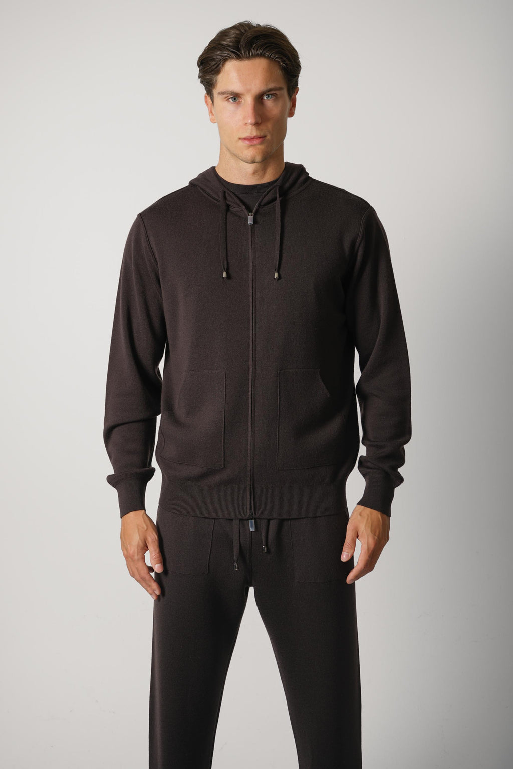 Filippo De Laurentiis Fullzip Capp. ML RM16F – Caffè
