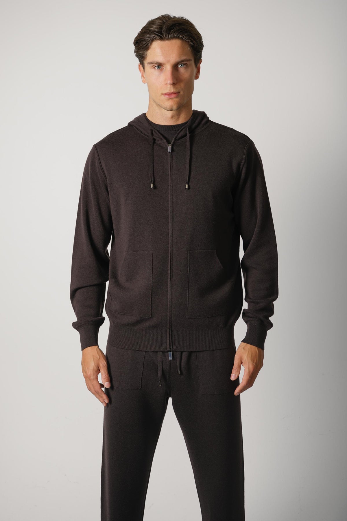 Filippo De Laurentiis Fullzip Capp. ML RM16F – Caffè