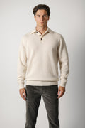 Filippo De Laurentiis Polo ML CS7RG – Ecru-Tortilla