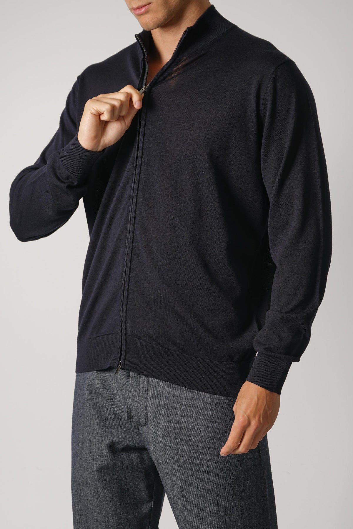 Filippo De Laurentiis Fullzip ML RM16R – Navy
