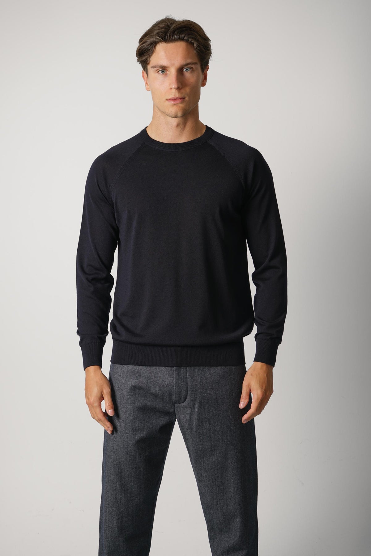 Filippo De Laurentiis G.Collo ML Raglan RM16R – Navy