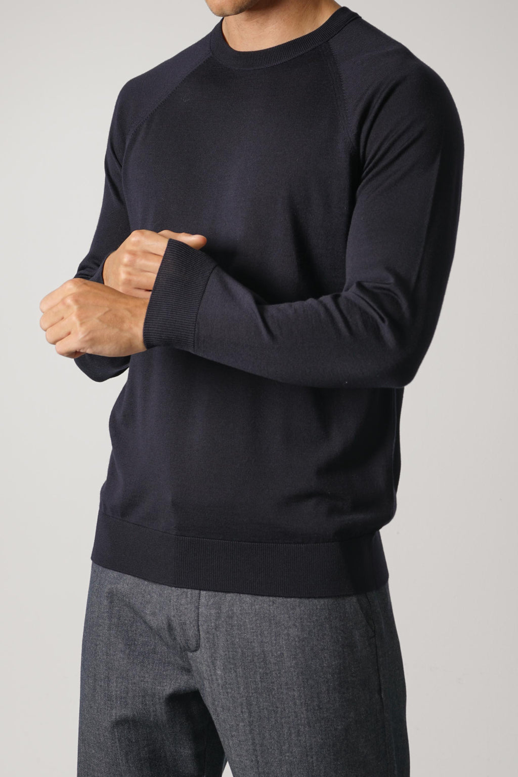 Filippo De Laurentiis G.Collo ML Raglan RM16R – Navy